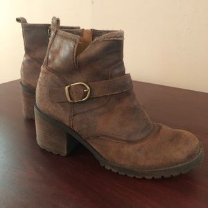 Leather Lucky Brand Boots